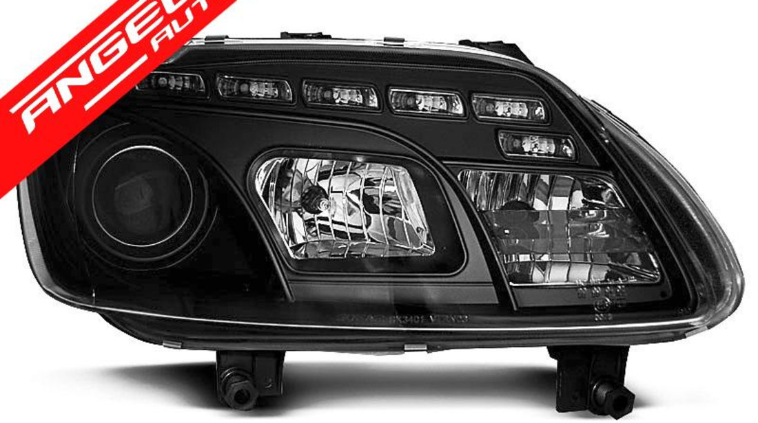 Faruri LED VW TOURAN 2003-2006 Black