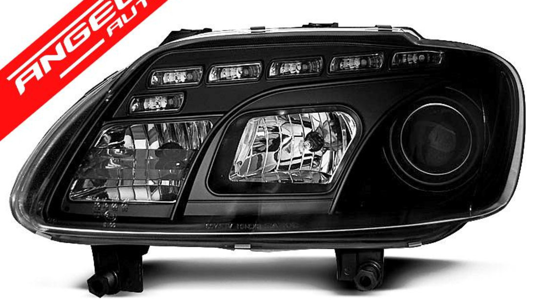 Faruri LED VW TOURAN 2003-2006 Black