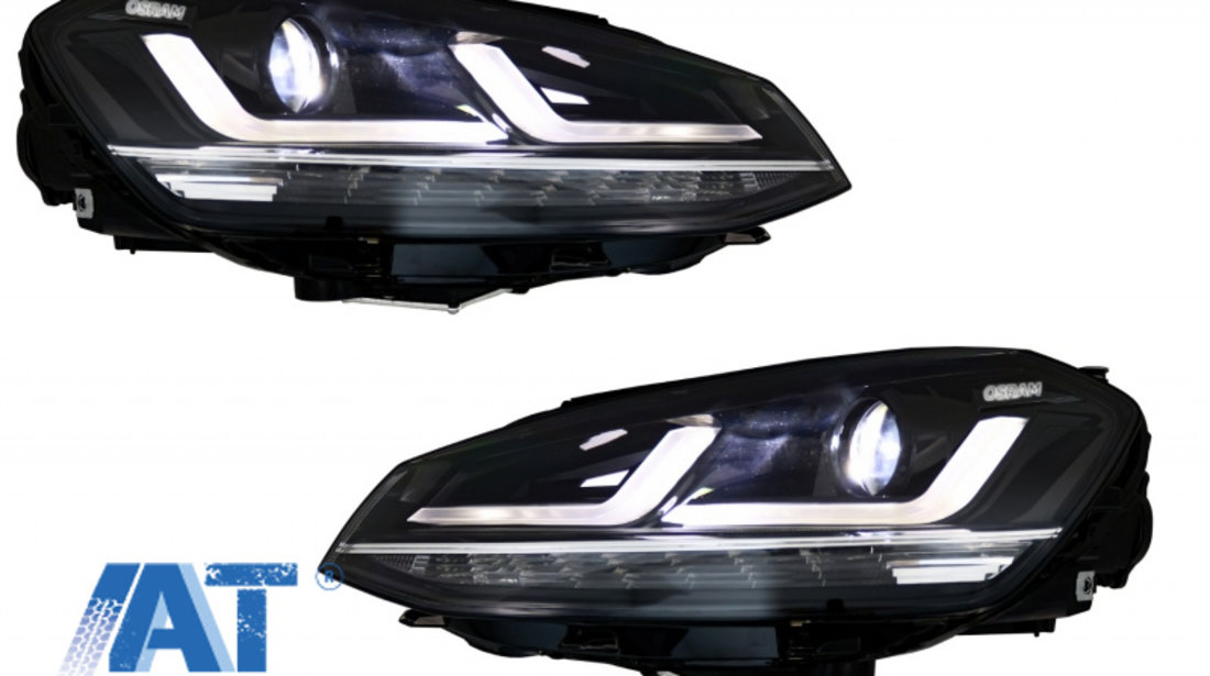 Faruri LEDriving Osram Full LED compatibil cu VW Golf 7 VII (2012-2017) Crom pentru Faruri Xenon si Pozitie Halogen