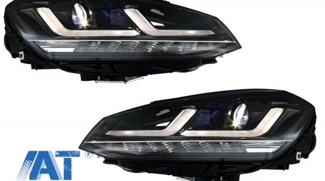 Faruri LEDriving Osram Full LED compatibil cu VW Golf 7 VII (2012-2017) Negru pentru Faruri Xenon si Pozitie Halogen