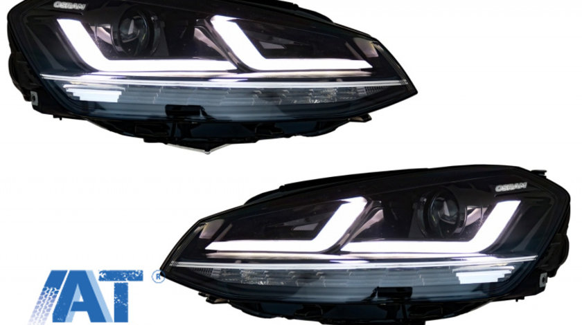 Faruri LEDriving Osram Full LED compatibil cu VW Golf 7 VII (2012-2017) Crom pentru Faruri Xenon si Pozitie Halogen