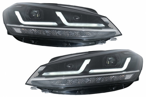 Faruri LEDriving Osram Full LED compatibil cu VW Golf 7.5 VII Facelift (2017-2020) pentru halogen cu...
