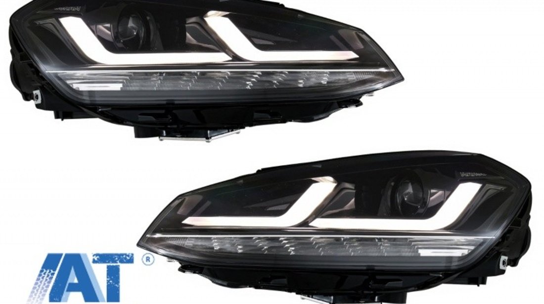 Faruri LEDriving Osram Full LED compatibil cu VW Golf 7 VII (2012-2017) Negru pentru Faruri Xenon si Pozitie Halogen