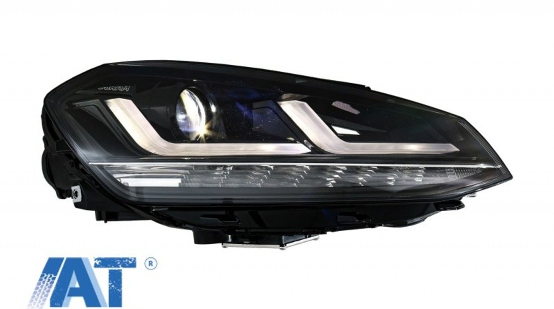 Faruri LEDriving Osram Full LED compatibil cu VW Golf 7 VII (2012-2017) Negru pentru Faruri Xenon si Pozitie Halogen