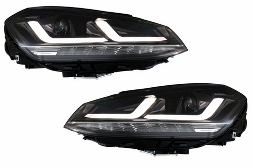 Faruri LEDriving Osram Full LED compatibil cu VW Golf 7 VII (2012-2017) Negru pentru Faruri Xenon si...