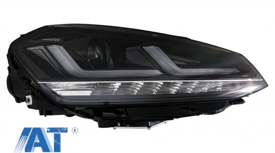 Faruri LEDriving Osram Full LED compatibil cu VW Golf 7 VII (2012-2017) Negru pentru Faruri Xenon si Pozitie Halogen