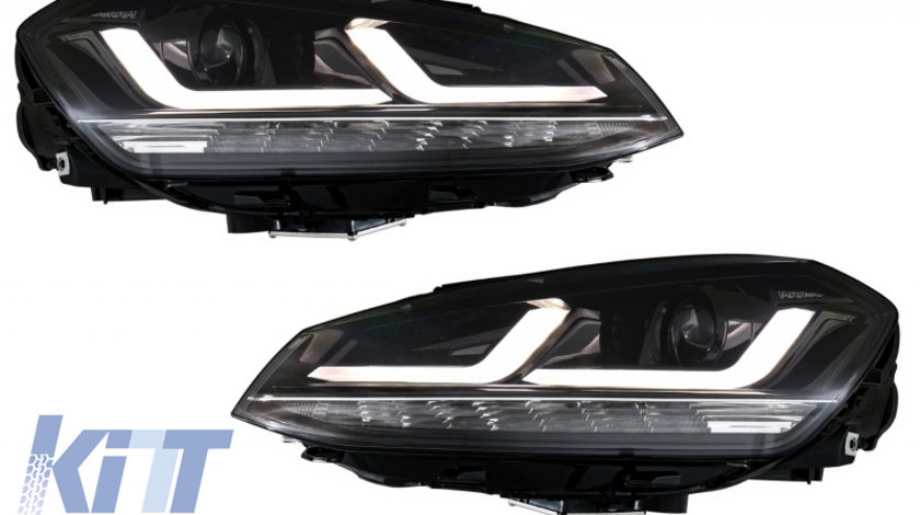 Faruri LEDriving Osram Full LED VW Golf 7 VII (2012-2017) Negru pentru Faruri Xenon si Pozitie Halogen KTX2-LEDHL104-BK
