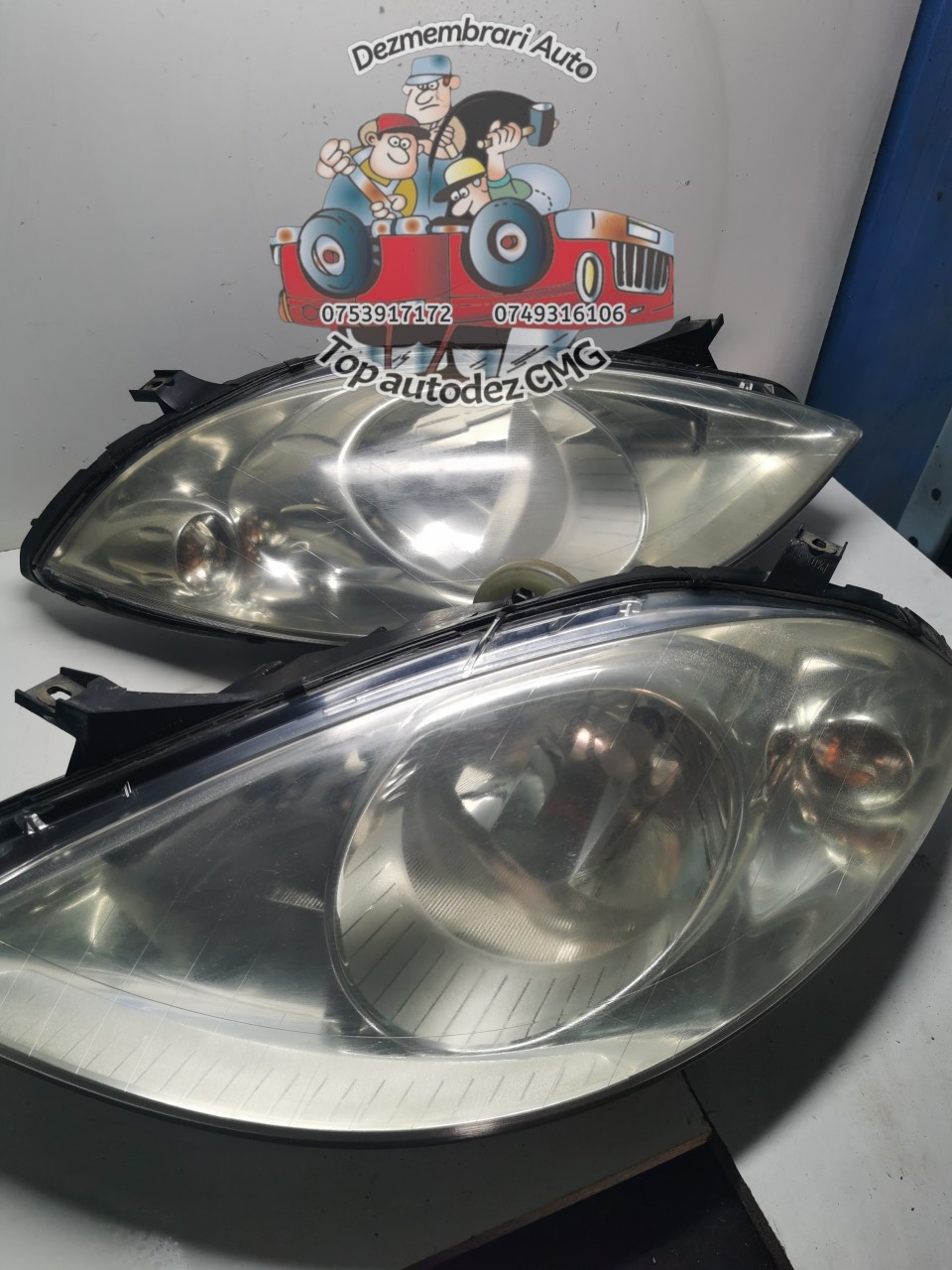 Faruri Mercedes A-class W169 far stanga dreapta