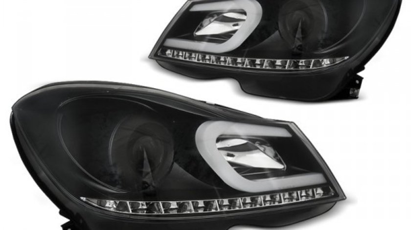 FARURI MERCEDES W204 2011-2014 NEGRU TUBE LIGHT