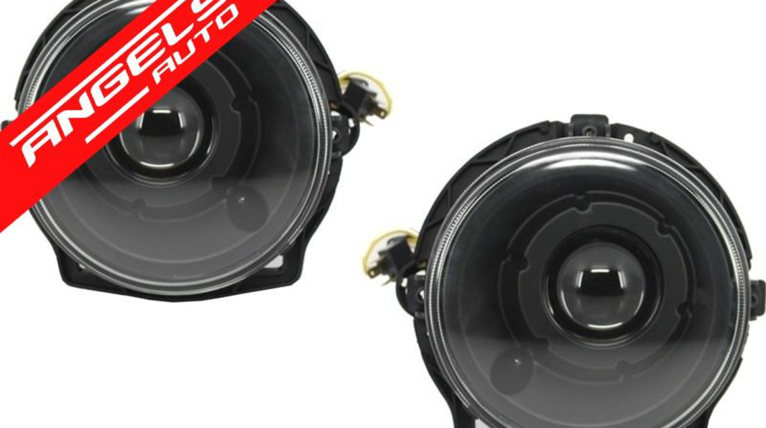 Faruri Negre Bi-Xenon cu Carcasa Faruri LED G-class W463 AMG Look