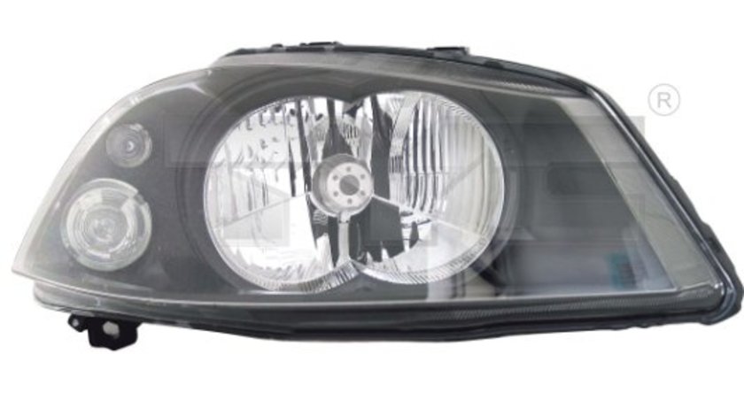 Faruri NOI Seat Ibiza / Cordoba, model 2002-2006, lampa H4, fundal negru