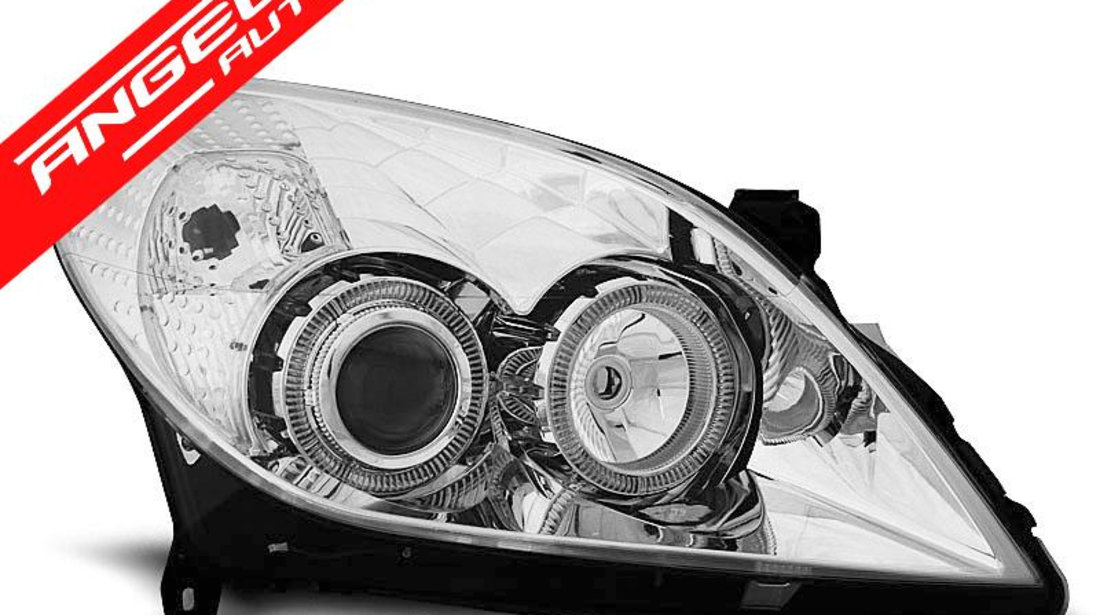 Faruri OPEL VECTRA C 09.05-08 ANGEL EYES CHROME