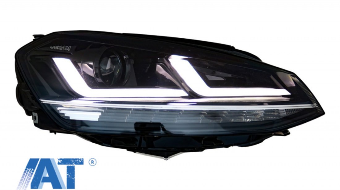 Faruri Osram Full LED compatibil cu VW Golf 7 VII (2012-2017) Crom LEDriving