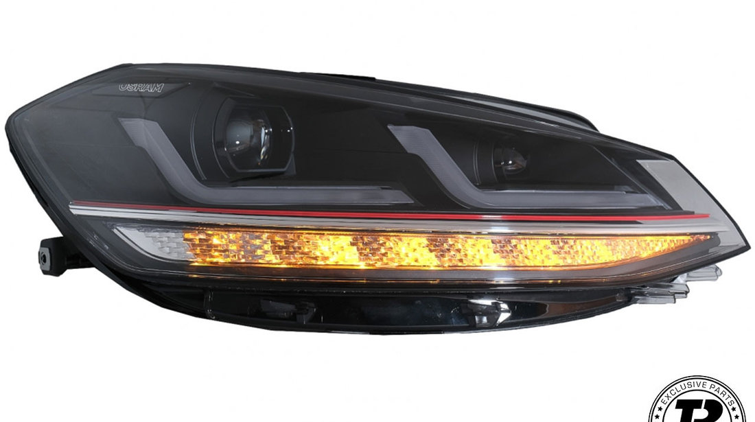 Faruri Osram Full LED compatibile cu VW Golf 7.5 (17-20) Red