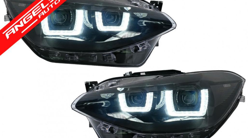 Faruri Osram LED DRL BMW 1 Series F20 F21 (06.2011-03.2015) Negru