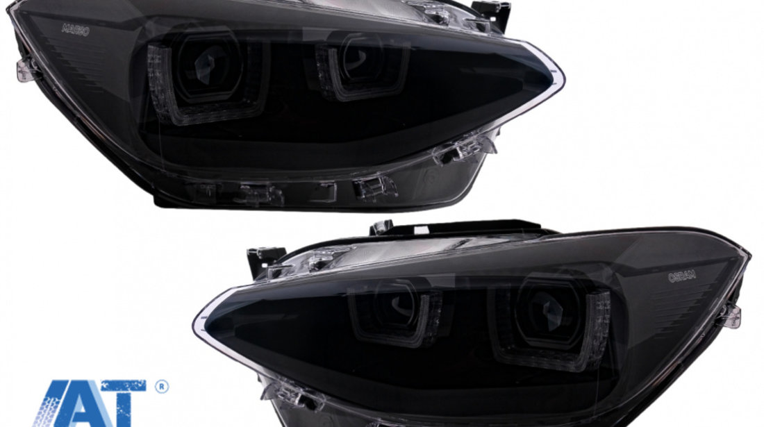 Faruri Osram LED DRL compatibil cu BMW 1 Series F20 F21 (06.2011-03.2015) Negru