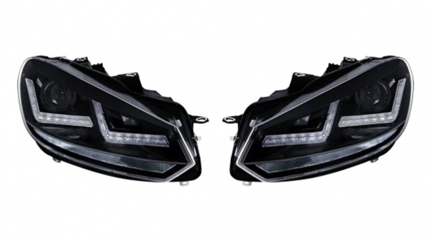 Faruri Osram LED VW Golf 6 (2008-2012) Black Design