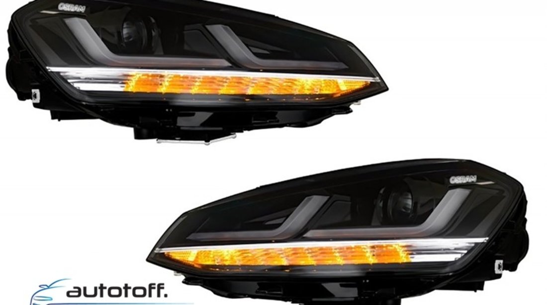 Faruri Osram LED VW Golf 7 (2012-2017) Crom Design