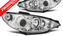 Faruri PEUGEOT 206 02- ANGEL EYES CHROME CCFL