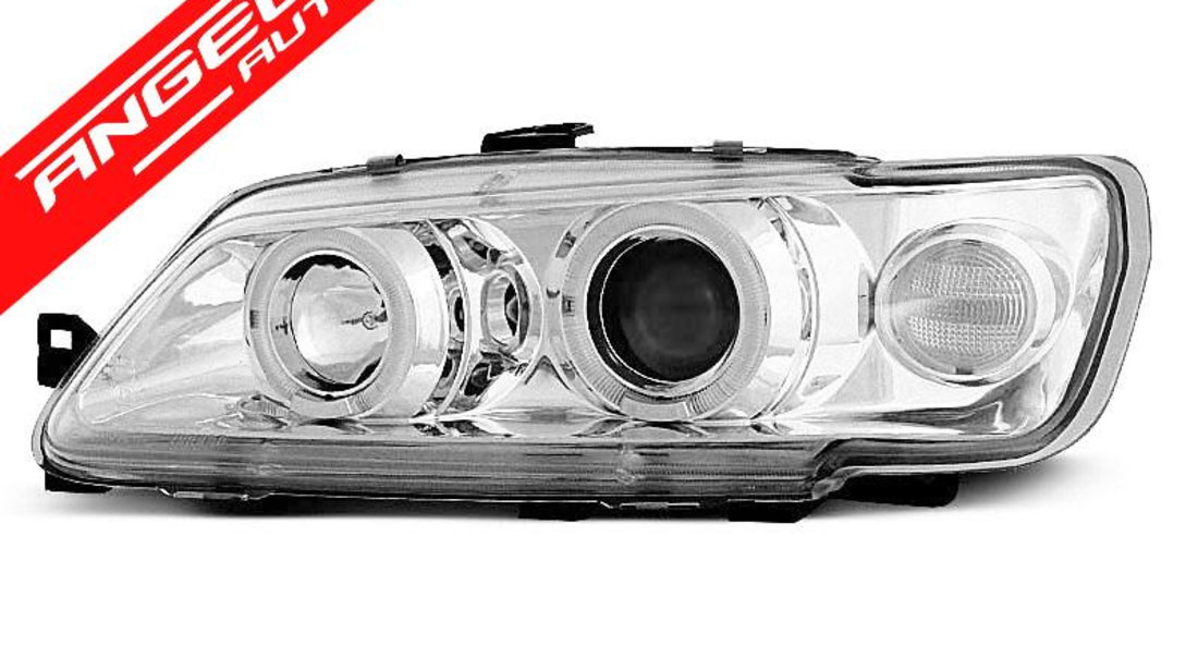 Faruri PEUGEOT 306 02.93-04.97 ANGEL EYES CHROME