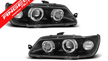 Faruri PEUGEOT 306 02.93-04.97 ANGEL EYES Negru