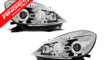 Faruri RENAULT CLIO 3 05-09 CHROME ANGEL EYES