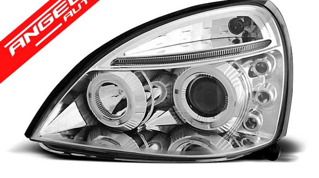 Faruri RENAULT CLIO II 06.01-09.05 ANGEL EYES CHROME