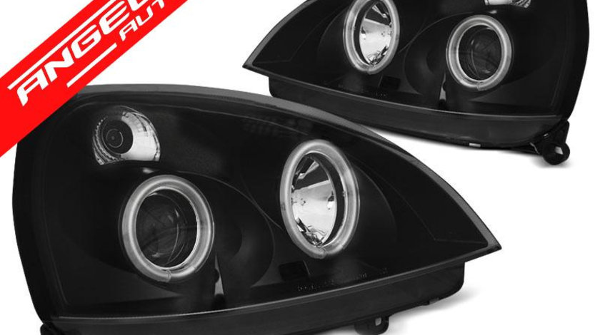 Faruri RENAULT CLIO II 06.01-09.05 ANGEL EYES CCFL Negru