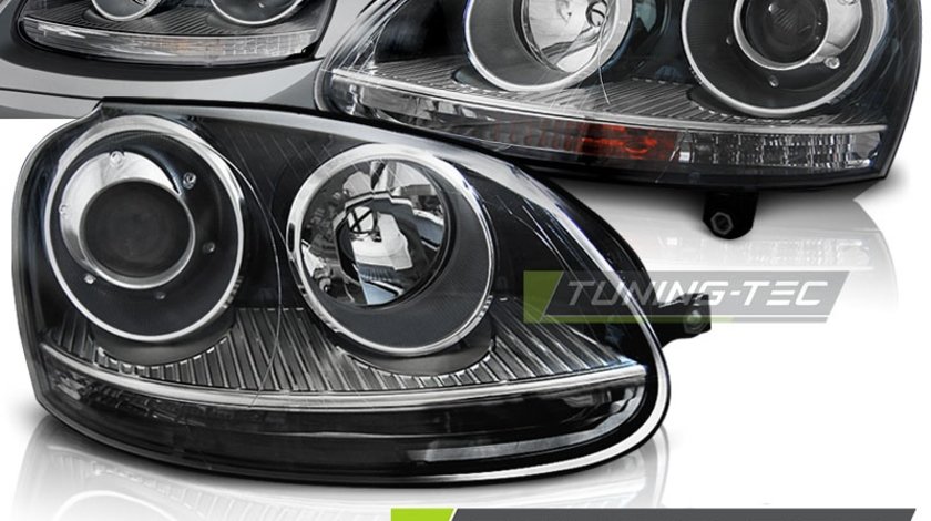 Faruri SPORT BLACK compatibila VW GOLF 5 10.03-09