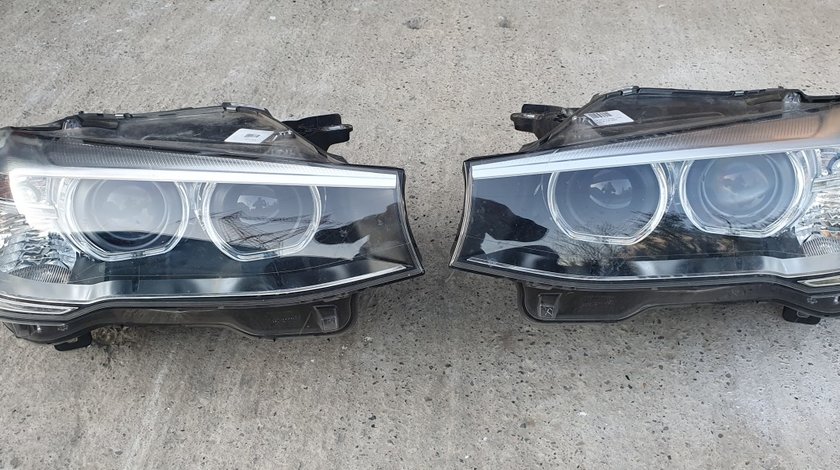 Faruri stanga dreapta Xenon BMW X3 F25 LCI X4 F26 2014 2015 2016 2017