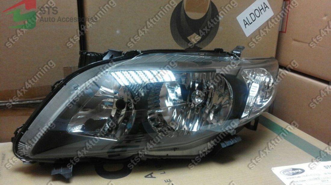 FARURI TOYOTA COROLLA 2007-2010 NEGRU OEM DESIGN