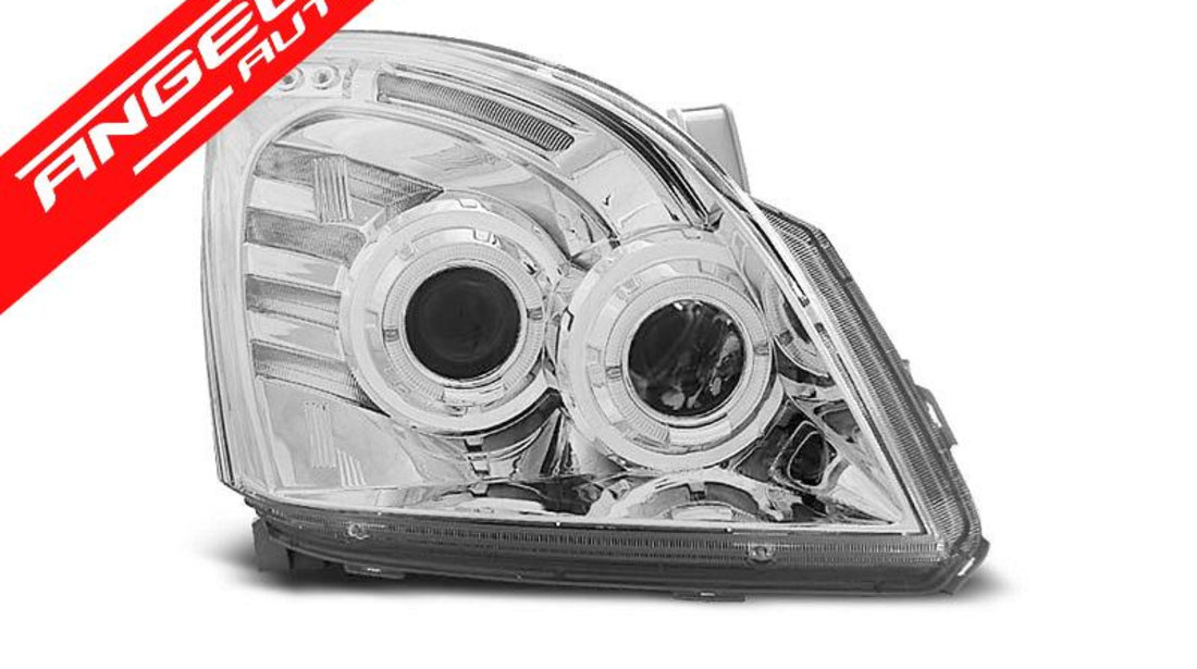 Faruri TOYOTA LAND CRUISER 120 03-09 ANGEL EYES CHROME