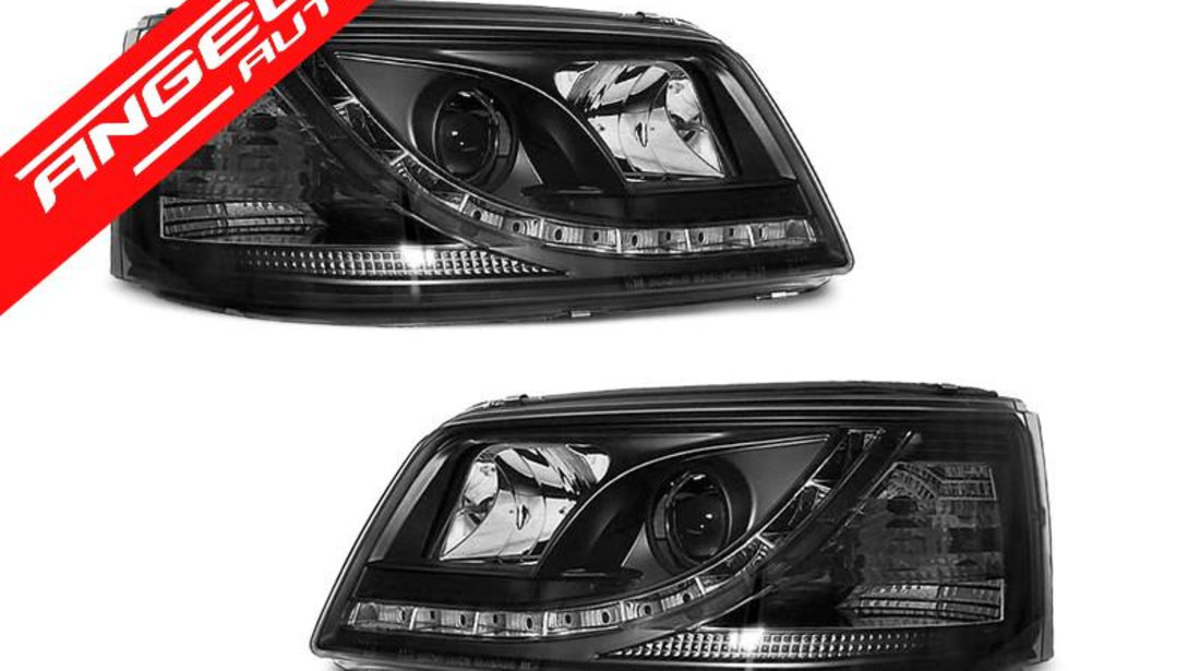 Faruri TRUE DRL VW T5 2003-2009 Black