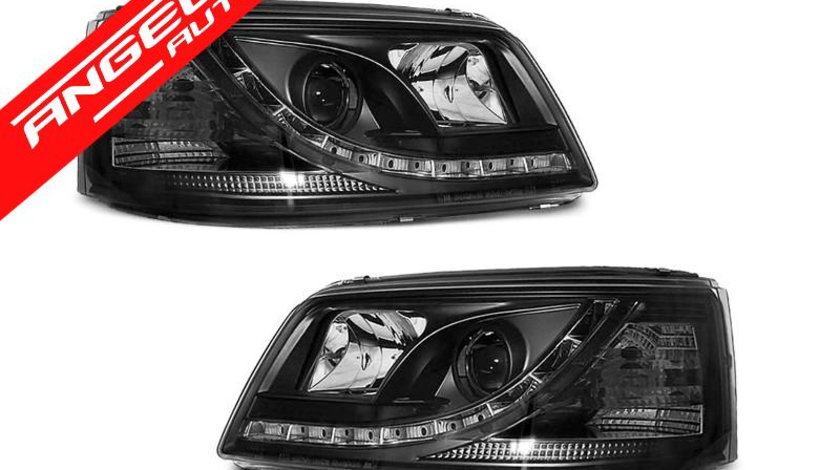 Faruri TRUE DRL VW T5 2003-2009 Black