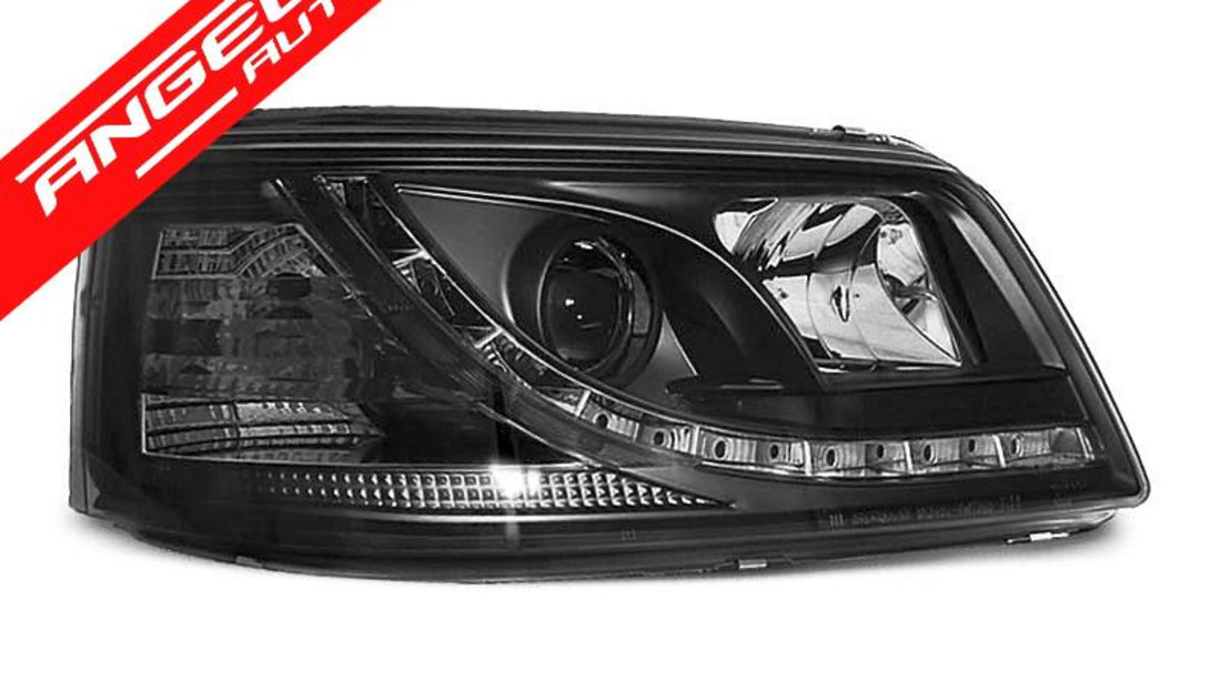 Faruri TRUE DRL VW T5 2003-2009 Black