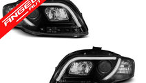 Faruri TUBE LIGHT AUDI A4 B7 2004-2008 Black Desig...