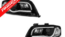 Faruri TUBE LIGHT AUDI A6 1997-2001 Black Design