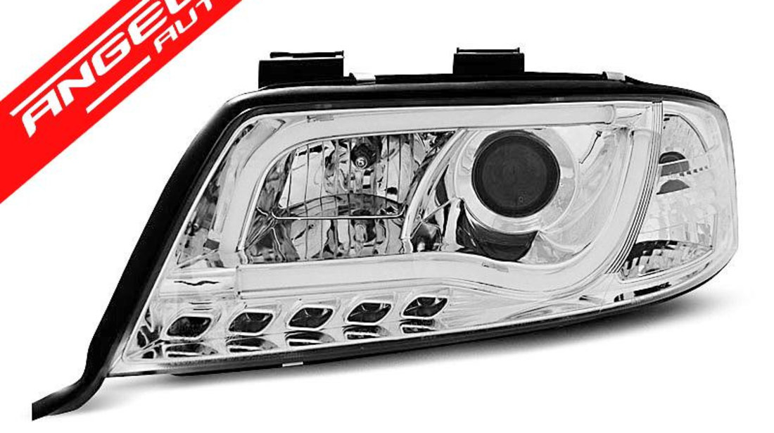 Faruri TUBE LIGHT AUDI A6 1997-2001 Chrome