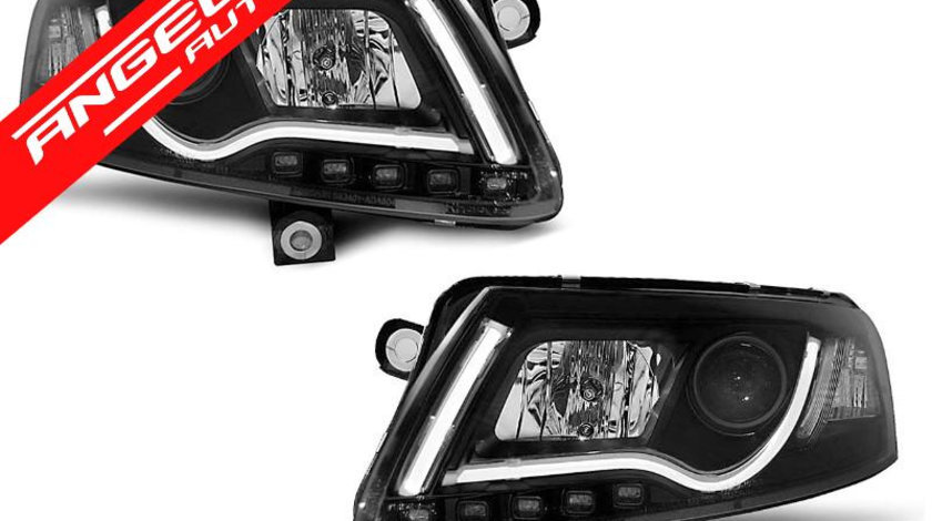 Faruri TUBE LIGHT AUDI A6 4f 2004-2008 Black