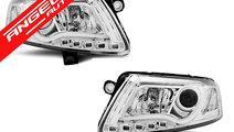 Faruri TUBE LIGHT AUDI A6 4F 2004-2008 Crom