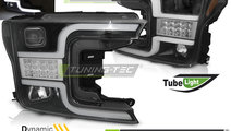 Faruri TUBE LIGHT BLACK compatibila FORD F150 MK13...