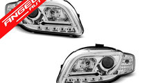 Faruri TUBE LIGHT DRL AUDI A4 B7 2004-2008 Chrome