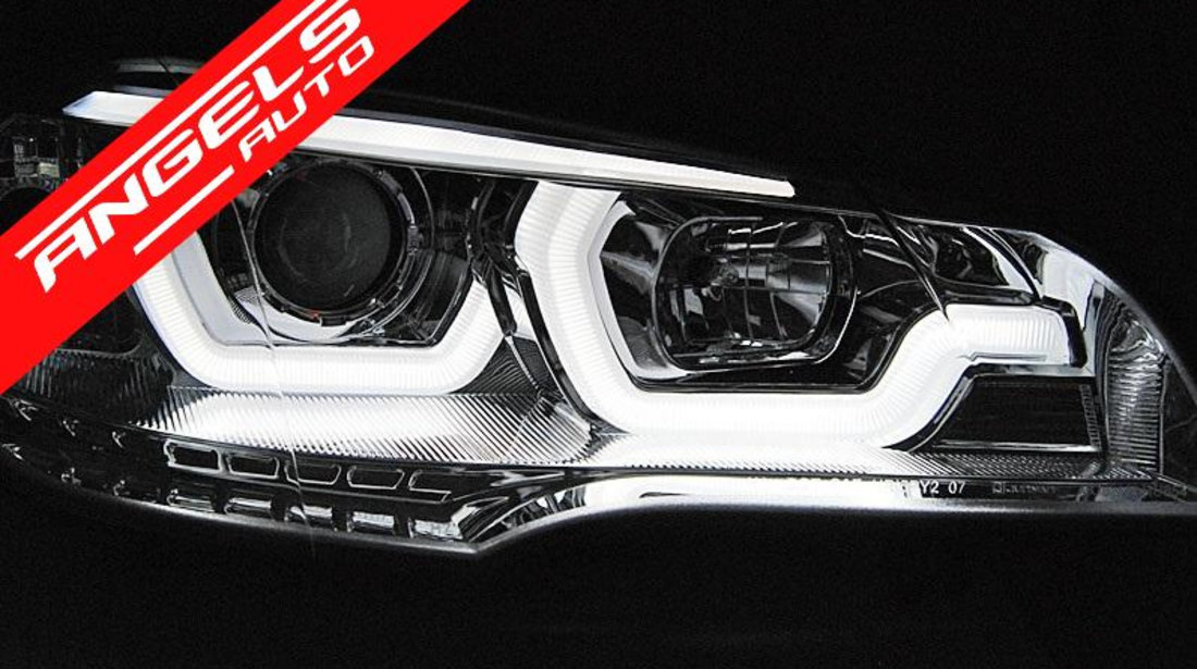 Faruri TUBE LIGHT DRL BMW X5 E70 2007-2013 Crom