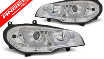 Faruri TUBE LIGHT DRL BMW X5 E70 2007-2013 Crom