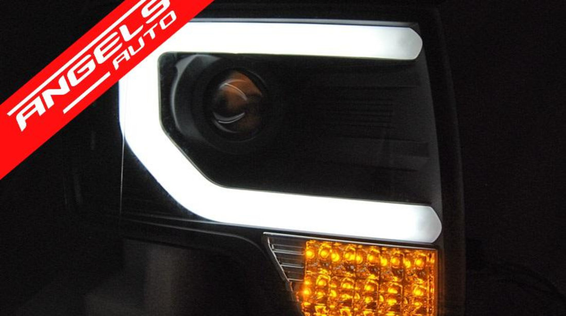 Faruri TUBE LIGHT FORD F150 2008-2014 Black