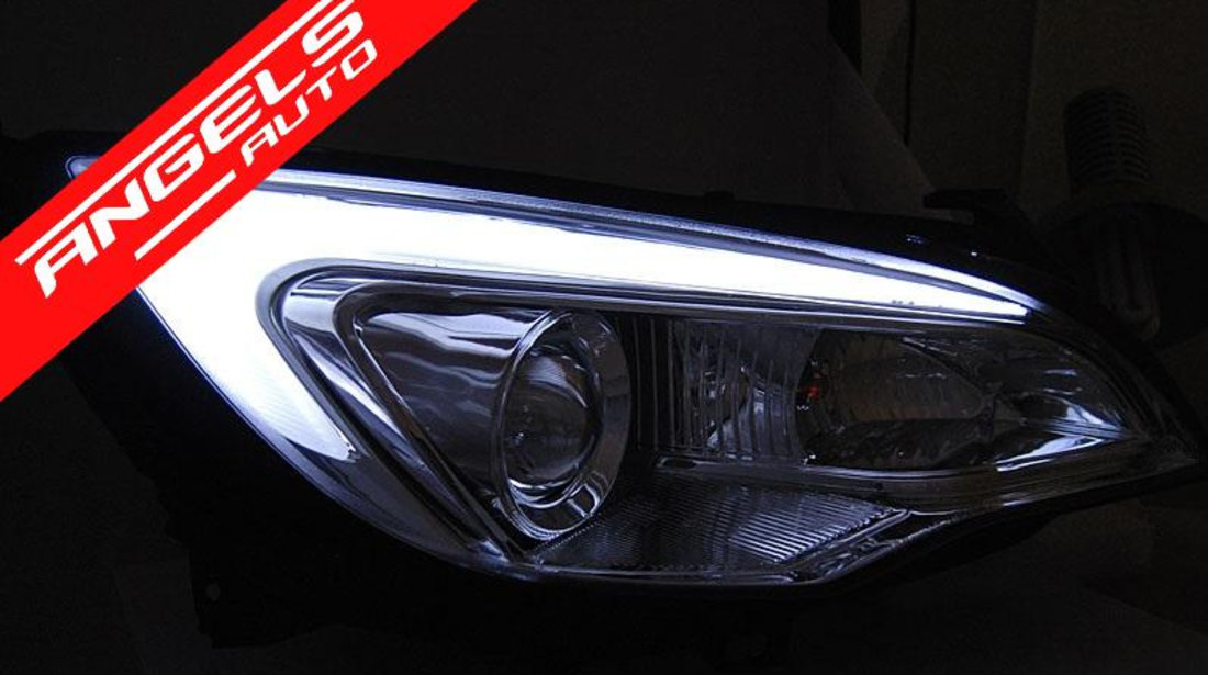Faruri Tube Light LED Opel Astra J 2010-2015 Crom