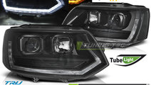 Faruri TUBE LIGHT T6 LOOK BLACK compatibila VW T5 ...