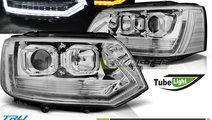 Faruri TUBE LIGHT T6 LOOK Crom look compatibila VW...