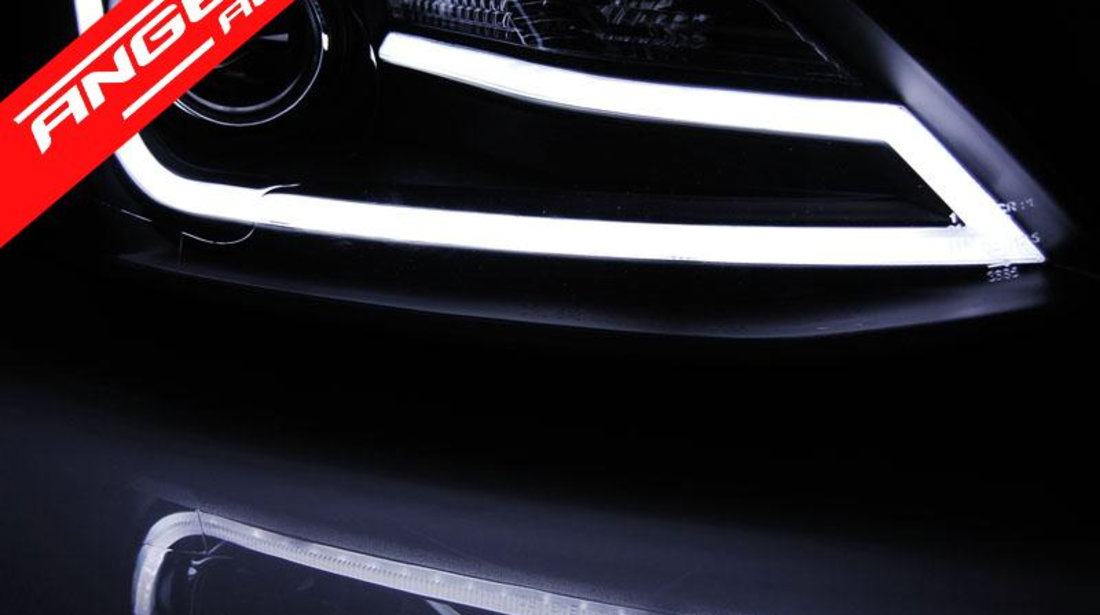 Faruri TUBE LIGHT VW JETTA VI 2011-2018 Black Design