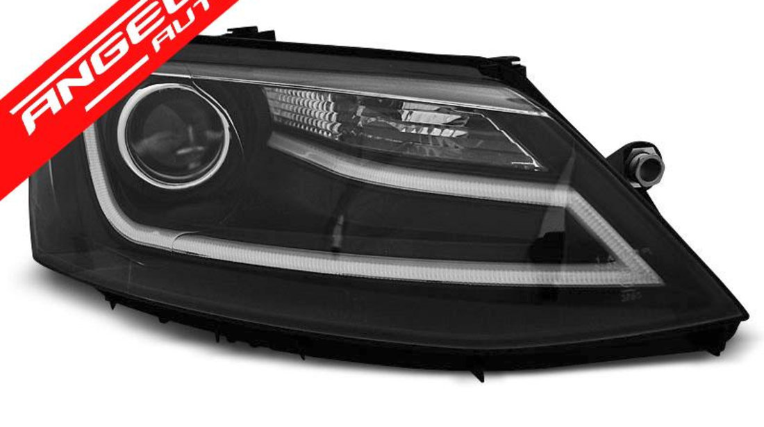 Faruri TUBE LIGHT VW JETTA VI 2011-2018 Black Design